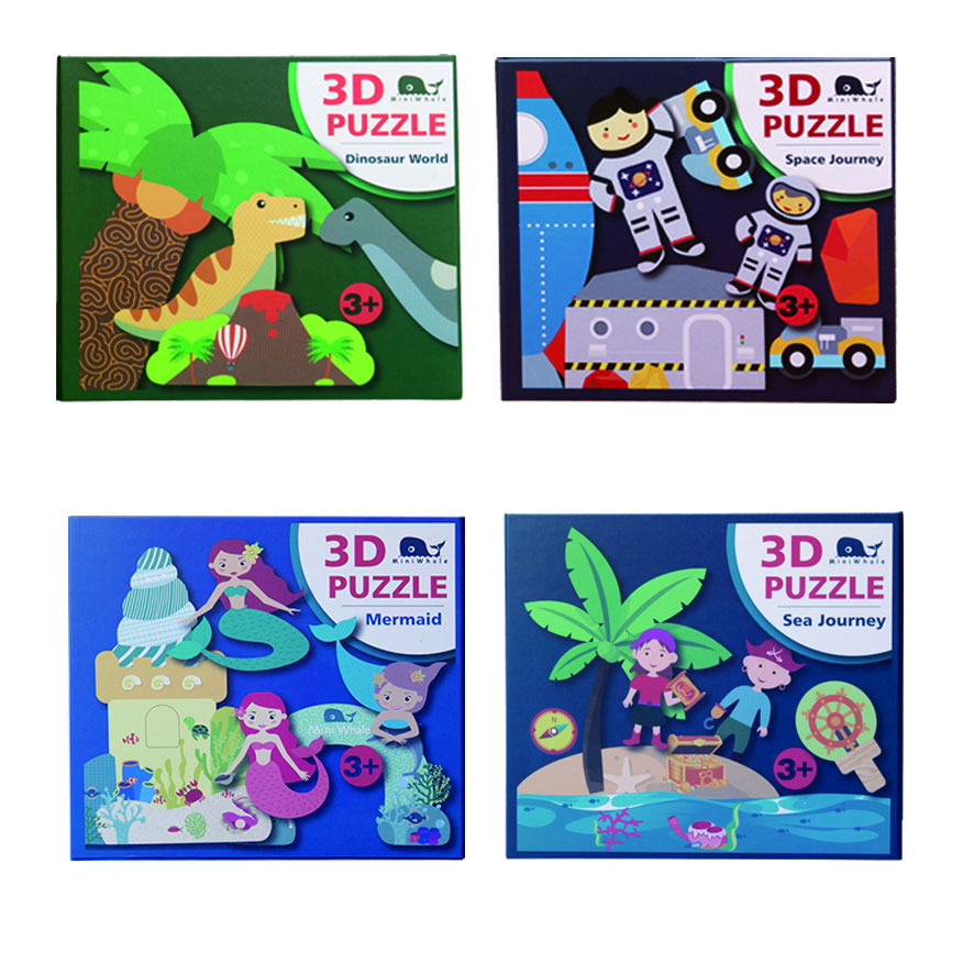 Puzzle 3D dla Kid Factory