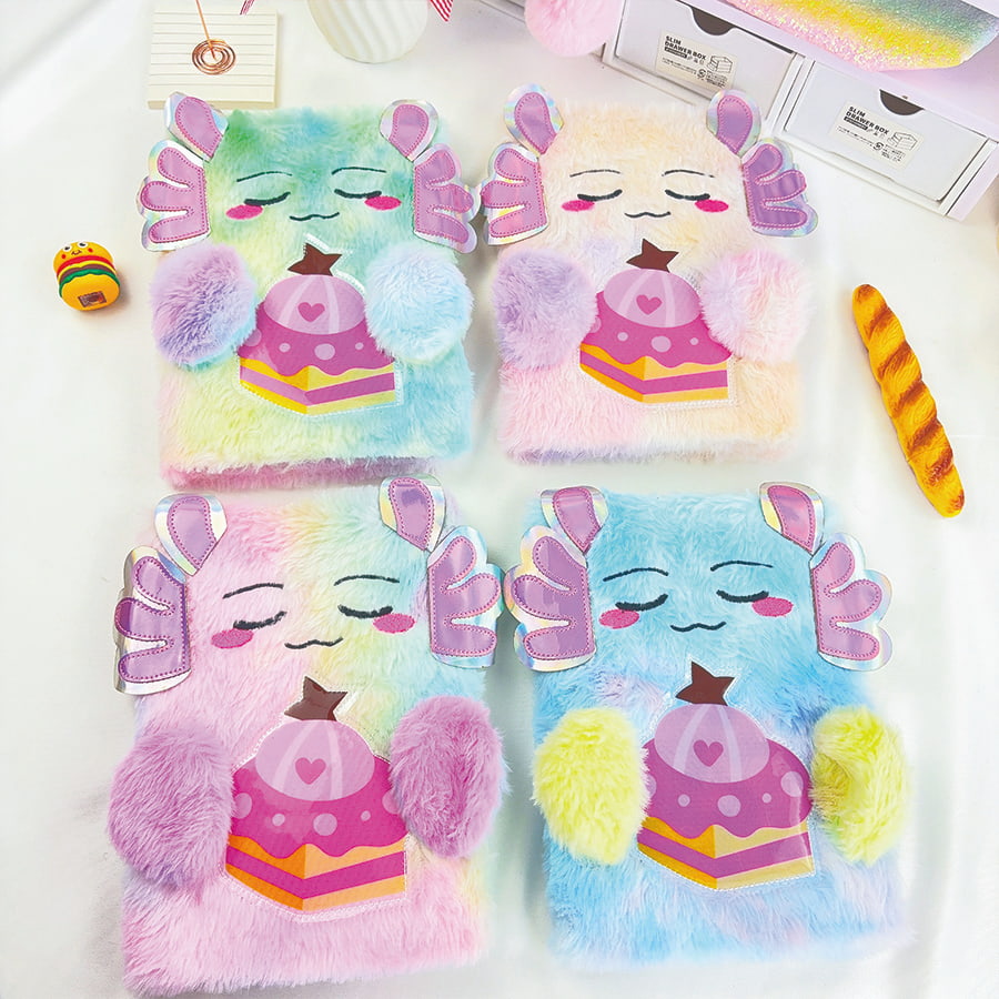 Pluszowy notatnik A5 z uroczym pamiętnikiem potworów Pluszowy notatnik A5 z uroczym pamiętnikiem potworów