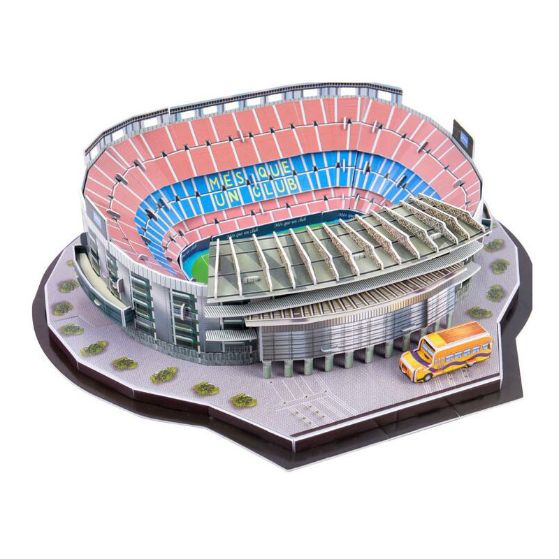 Niestandardowe puzzle 3D stadionów piłkarskich