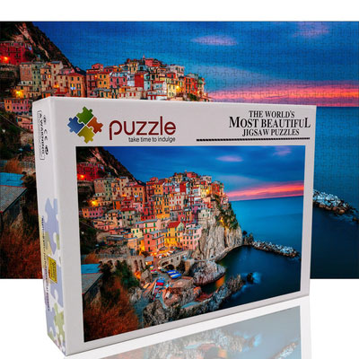 Niestandardowe Puzzle 500 sztuk Made In China