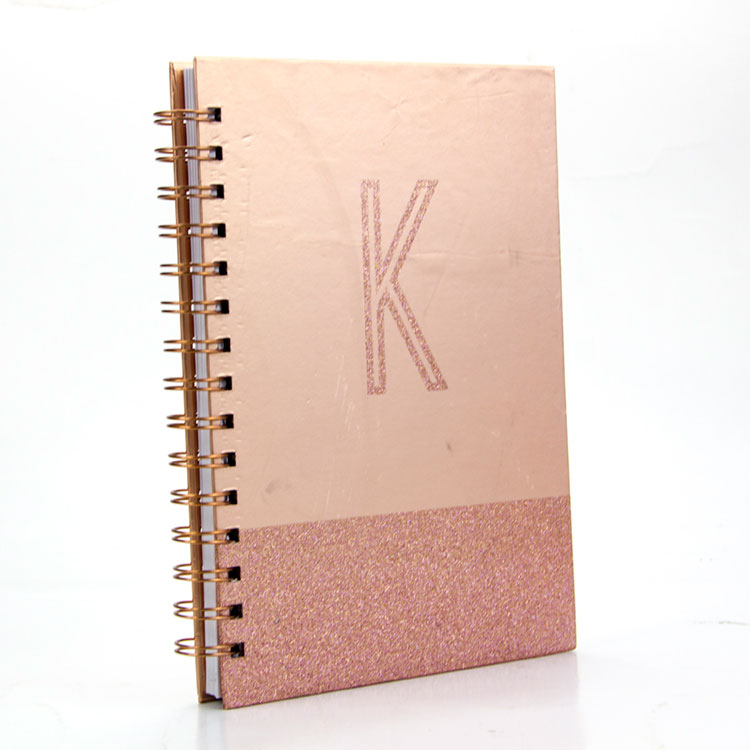 Gold Spiral Notebook Factory