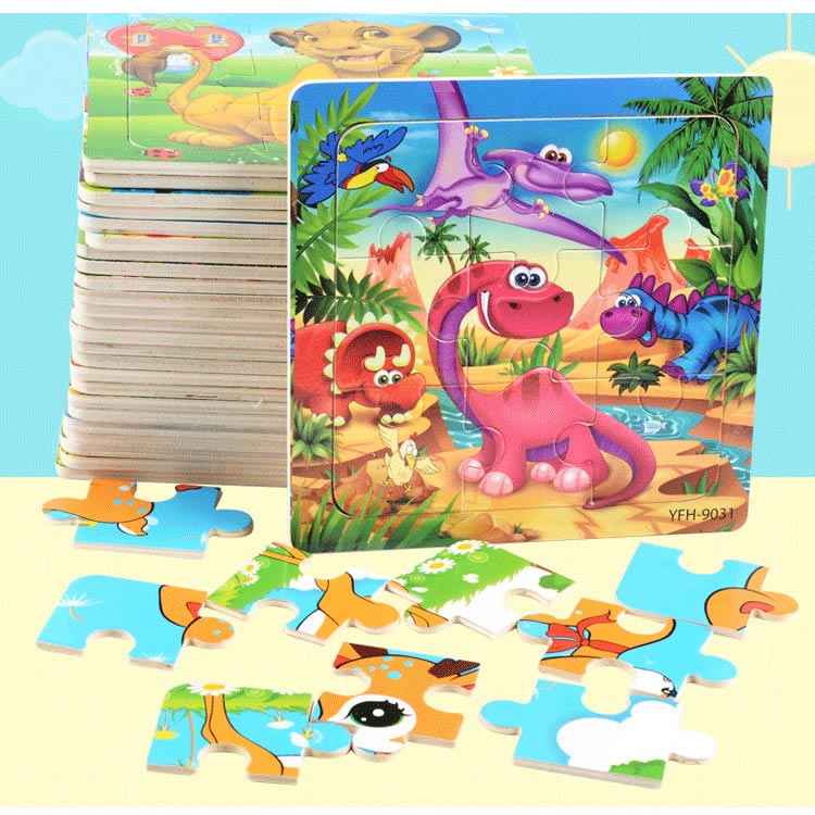 Puzzle drewniane dla dzieci